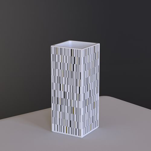 Vaso in ceramica Barcode